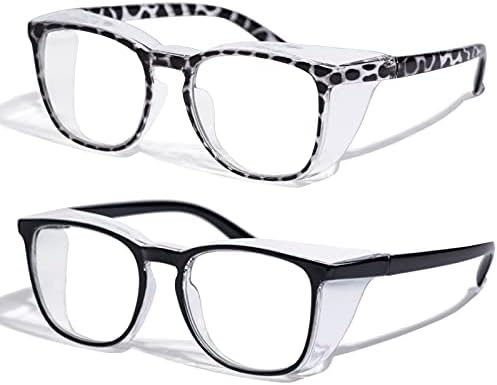 Safety Glasses Anti Fog Clear Blue Light Blocking Eye Protection Nurse Goggles for Women Men