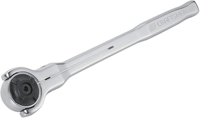 CRAFTSMAN Ratchet, Swivel Head, SAE, 72-Tooth, 3/8-Inch Drive (CMMT99422)
