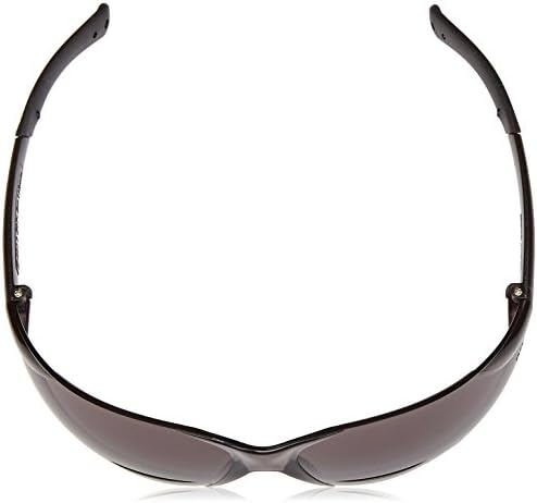 Crews BKH25G BearKat Magnifier Polycarbonate 2.5 Diopter Gray Lens Safety Glasses with Non-Slip Hybrid Black Temple Sleeve (Pack of 2)