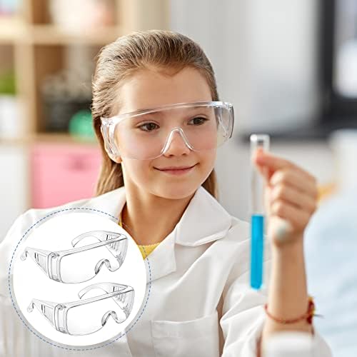 Queekay Safety Glasses over Eyeglasses, Safety Goggles
