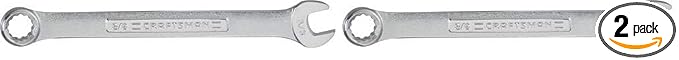 CRAFTSMAN Combination Wrench Set, SAE, 3/8-Inch (CMMT44693) (Pack of 2)