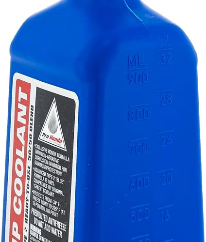 4into1 2 Pack Genuine Honda Type 2 HP Motorcycle Coolant