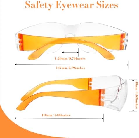 BIRDDIE Safety Glasses Anti Fog 20pcs For eye protection at work Unisex