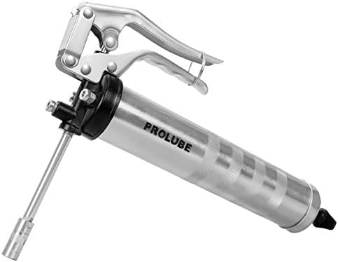 PROLUBE 43017 Pistol Grip Grease Gun Dual Discharge, 5000 PSI, 1/8"