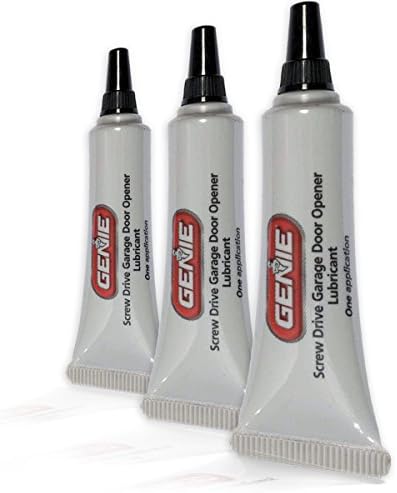 Genie Screw Drive Lube – Reduce Noise with Only Recommended Lubricant Garage Door Openers, 0.25 oz. Each (3 Pack) -GLU-R, 9.00in. x 7.00in. x 0.60in, Original Version