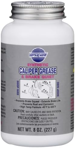 Versachem 26080 Synthetic Caliper Grease - 8 oz. Bottle with Brush