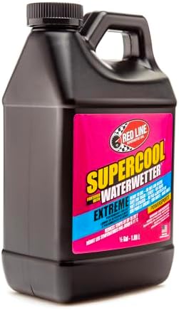 Red Line 80205 Supercool Extreme Powersports Coolant Fortified with WaterWetter - 1/2 Gallon