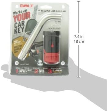 Bolt 7018447 5/8" Receiver Lock for Ford, Lincoln & Mercury Standard Cut Keys