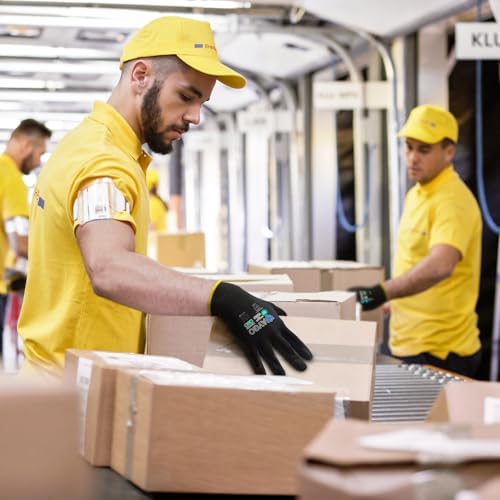 KAYGO Safety Work Gloves, MicroFoam Nitrile Coated, Men Women,KG18N