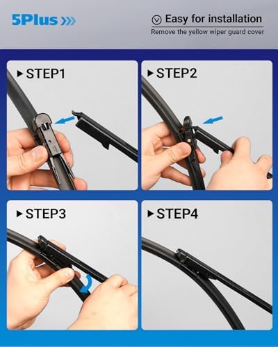 5 PLUS Custom-Fit Wipers fits 2010-2023 Ford Mustang Wiper Blades