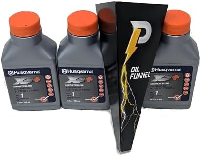 Husqvarna 3-Pack XP Synthetic Blend 2-Cycle Oil 2.6oz Bottles