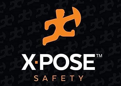 Xpose Safety 1-Pack Retractable Ratchet Straps with Double J Hooks, Heavy Duty 4" x 30', 20,000 lbs Break Strength Tie-Downs for Truck, Trailer, Kayak & Motorcycle