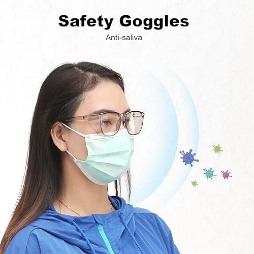 Safety Glasses Goggles for Women Girls Anti Fog Protective Eyewear Glasses