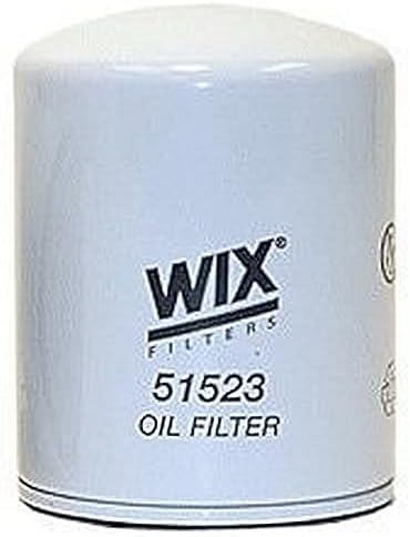 WIX 51523 Oil Filter Replacement, Built for Synthetic and High Mileage Oil - Compatible with Chevrolet LUV, Isuzu Diesel Trucks (81-83), Various Excavators and Loaders