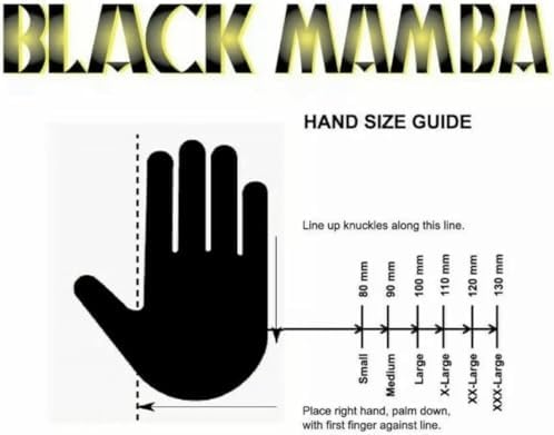 Black Mamba Super Strong Nitrile 100 Glove BOX (EXTRA LARGE)