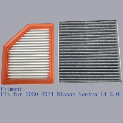 16546-6LA0A Engine & Cabin Air Filter Fit for 2020-2024 Nissan Sentra 2.0L