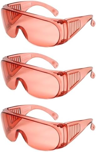 Calabria Fit Over Safety Glasses | Polarized Sunglasses Over Glasses | Wrap Around Anti-Fog | Scratch Resistant | Unisex