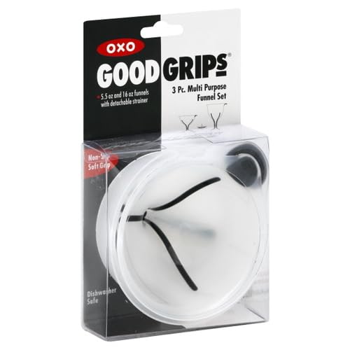 OXO Good Grips 3-Piece Multi-Purpose Funnel Set