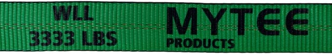 Mytee Products 20 Pack 2" x30' Green Ratchet Straps with Flat Hooks - 3,333 Lbs WLL - High Visibility Heavy Duty Tie Down Ratchet Straps for Flatbed, Truck, Trailers, Cargo, Pickup