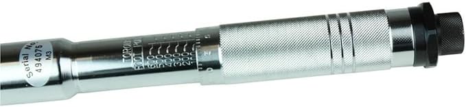 K Tool International 72175 Ratcheting Torque Wrench with 3/4" Drive for Garages, Repair Shops, and DIY, 100-600 ft/lbs., Click Style, Laser Marked Scales, Quick Release, Carrying Case, Non-Slip Handle