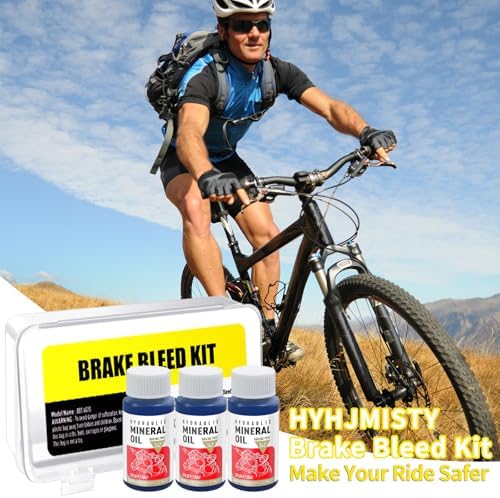 Brake Bleed Kit for MAGURA Hydraulic Disc Brakes, Bicycle Hydraulic Brake Bleed Kit with 180 ML Mineral Oil Brake Fluid