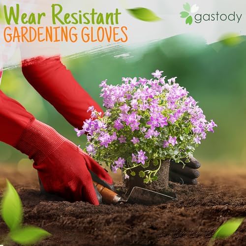 Long Sleeve Gardening Gloves for Women & Men, Long Cuff Garden Gloves
