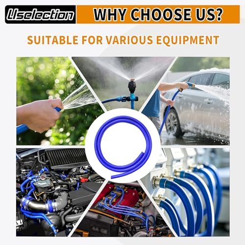 5/8" ID-10Ft Heater Hose Silicone Coolant Radiator Enhanced Double