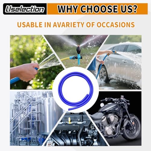 1/4" ID-20Ft Heater Hose Silicone Coolant Radiator Enhanced Double