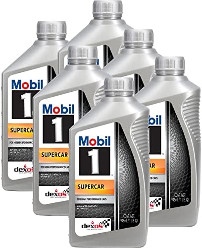 Mobil 1 ESP 5W-50 Full Synthetic Super Car Motor Oil (6 Quarts), (127372)