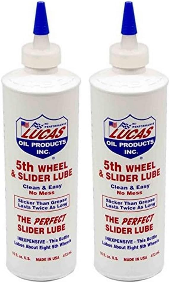Lucas Oil Products LUC10030 5th Wheel, Slider Lube, 16. Fluid_Ounces (Pack of 2)