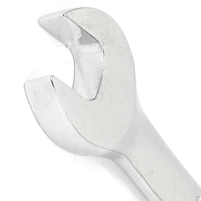 Flexible Swivel Head Combination Wrench Metric Ratcheting Flex Handle Spanner Nut Auto Car Repairing Tool,10mm/0.4inch
