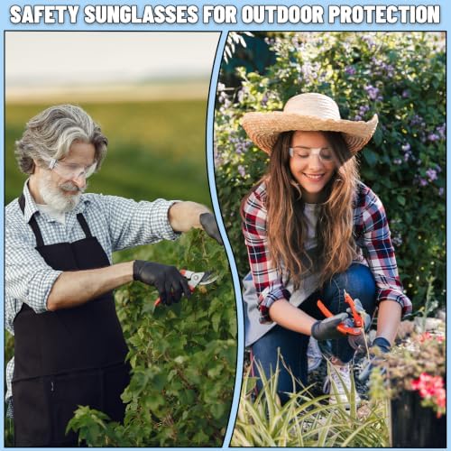 150 PCS Clear Safety Glasses, ANSI Z87.1 Eye Protection for Men and Women