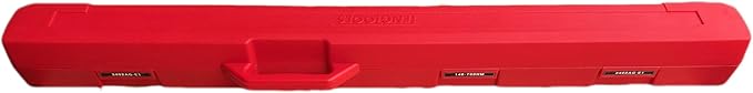 Teng Tools 3/4 Inch Drive Torque Wrench 50-300 ft/lb - 3492UAG-E, Red