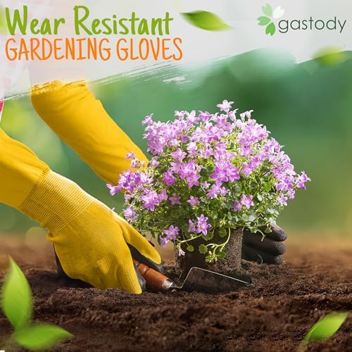 Long Sleeve Gardening Gloves for Women & Men, Long Cuff Garden Gloves