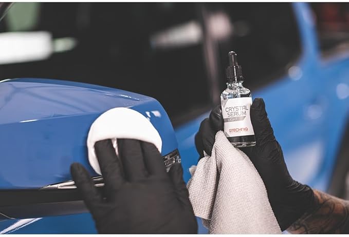 The Rag Company Gtechniq CSL Ceramic Coating & EXO 50 ml No Soak Coating Applicator Kit Bundle