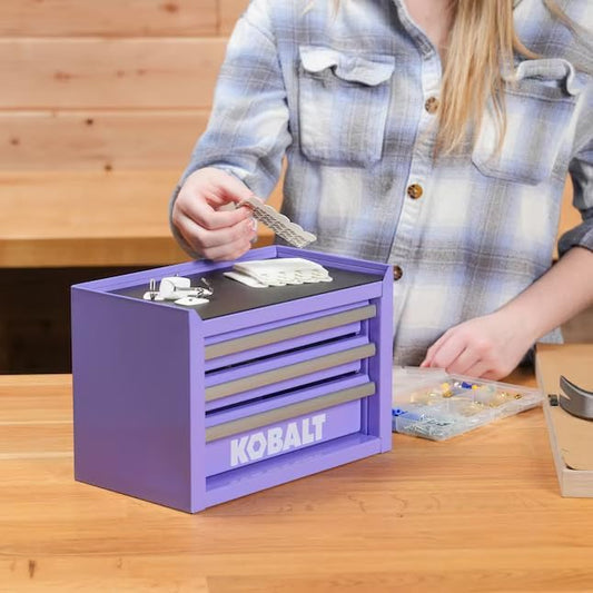K.balt Mini Tool Boxes (Lavender, 3 Drawer)