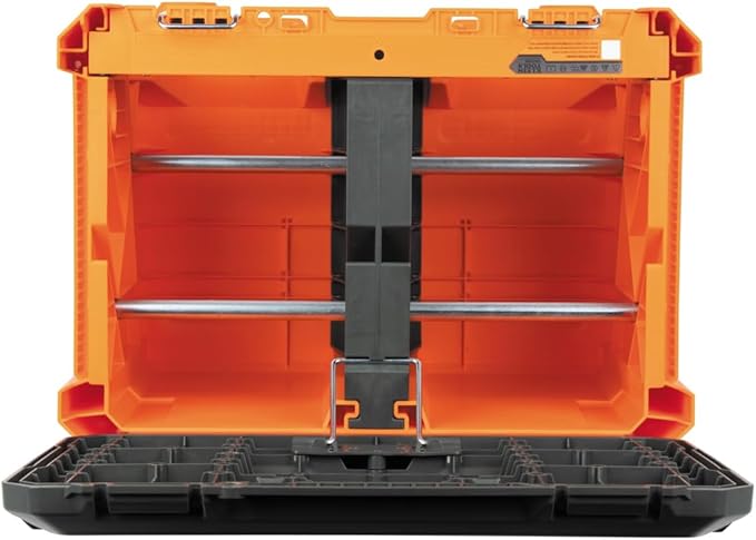 Klein Tools 54825MB MODbox Wire Spool Dispenser, Conduit and Wire Puller, Holds (4) 500-Foot Spools, 120-Pound Capacity, Compatible with MODbox Components