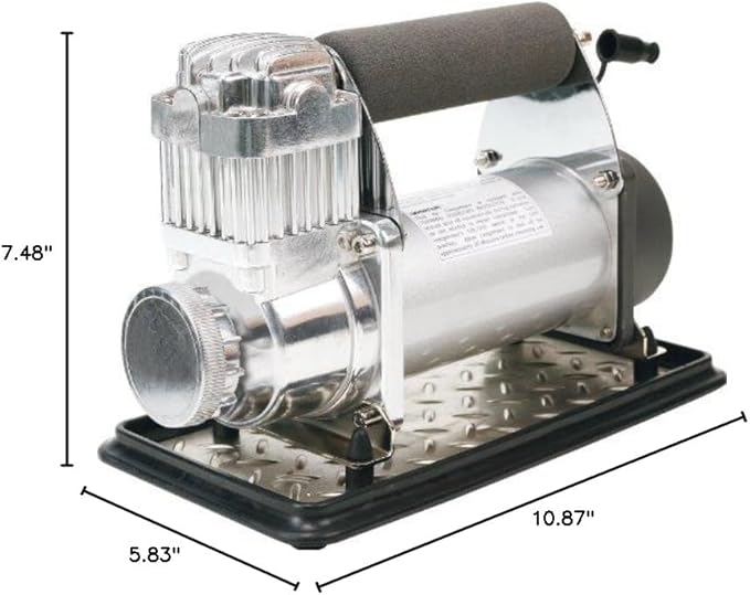 VIAIR 400P - 40043 Portable Compressor Kit. Tire Pump, Truck/SUV Tire Inflator, For Up to 35 Inch Tires