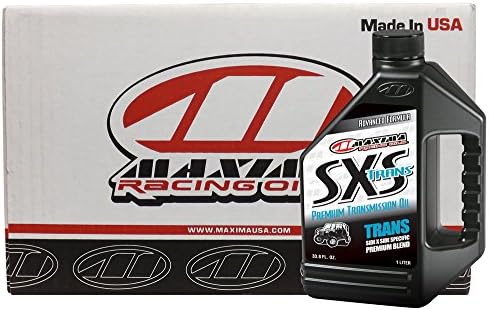 Maxima Racing Oils CS40-41901-12PK-12PK 80W SXS Premium Tranmission Oil - 12 L, (Pack of 12)