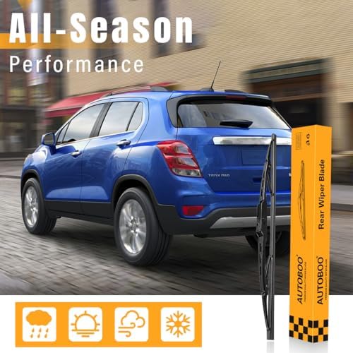 AUTOBOO 10" Rear Wiper Blade Replacement for Chevy Trax Buick Encore