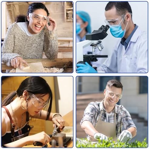Safety Glasses Over Eyeglasses, Protective Goggles