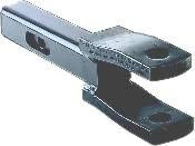 AM-CC-2 Cushioned 2-Tang Clevis Hitch for 2" Receiver Tubes , Black