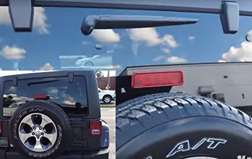 Rear Wiper Arm Blade Replacement for Jeep Wrangler JK 2007-2017