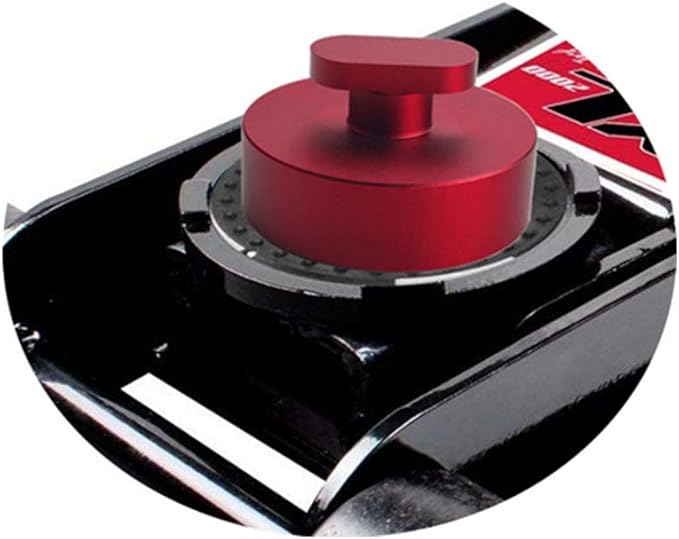 JGR C7 Jack Pad Jacking Lift Pad/Puck Jack Point Billet Aluminum For 2014+ C7 Stingray Z51 Z06 Red