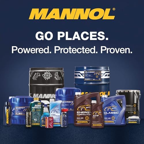 Mannol NS-3 Synthetic CVT Transmission Fluid, 1L Bottle, Ensures Smooth Gear Shifts, Reduces Wear and Tear, Provides Cold Weather Protection