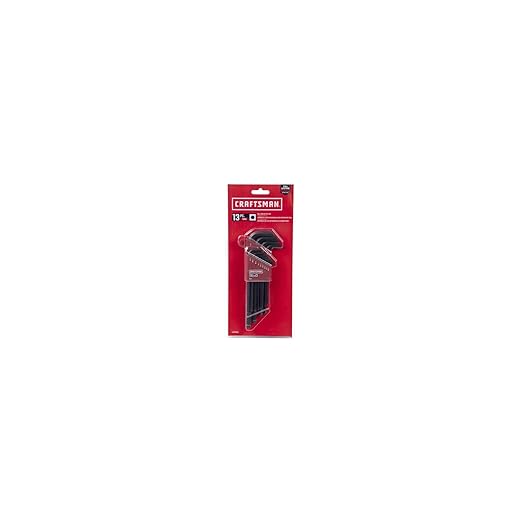 CRAFTSMAN Ball End Hex Key Set, 13 Piece (CMHT26013)