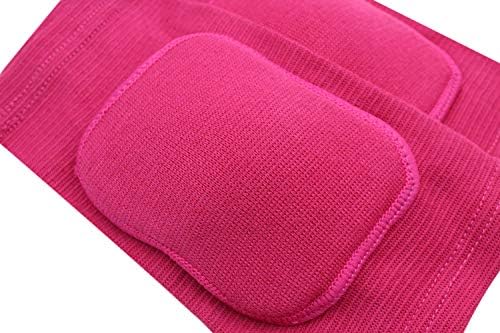 JUMISEE Kids Knee Pad, Anti-Slip Padded Sponge Knee Brace Breathable Flexible Elastic Knee Support for Football Volleyball Dance Skating Basketball Sports
