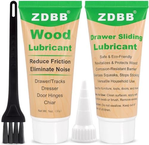 ZDBB Wood Lubricant Paste Wood Drawer Lubricant Multi-Purpose Slide Wax