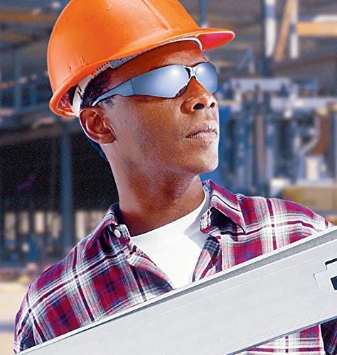 Gateway Safety 4680 UL-Certified StarLite Safety Glasses, Clear Lens, Clear Temple (Pack of 10)