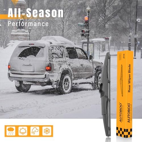 AUTOBOO 13" Rear Wiper Blade Replacement for Kia Sedona Telluride Santa Fe